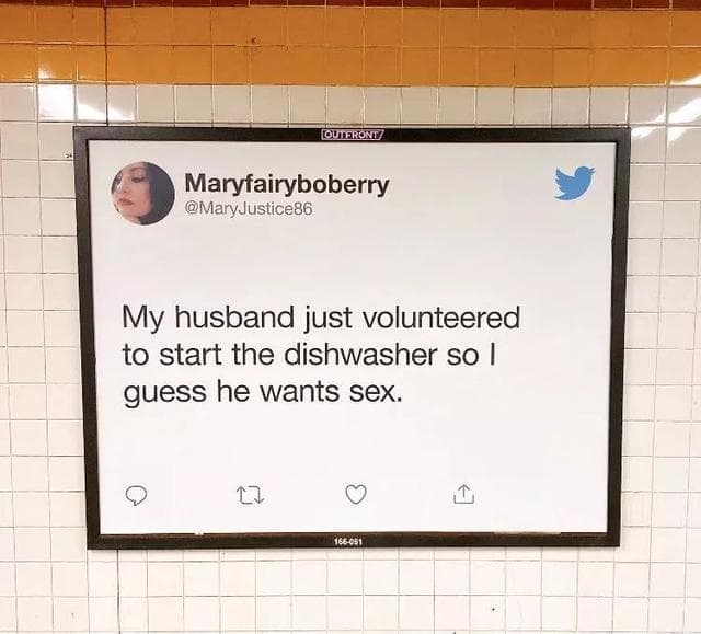 推特的情人节广告，真实，任性