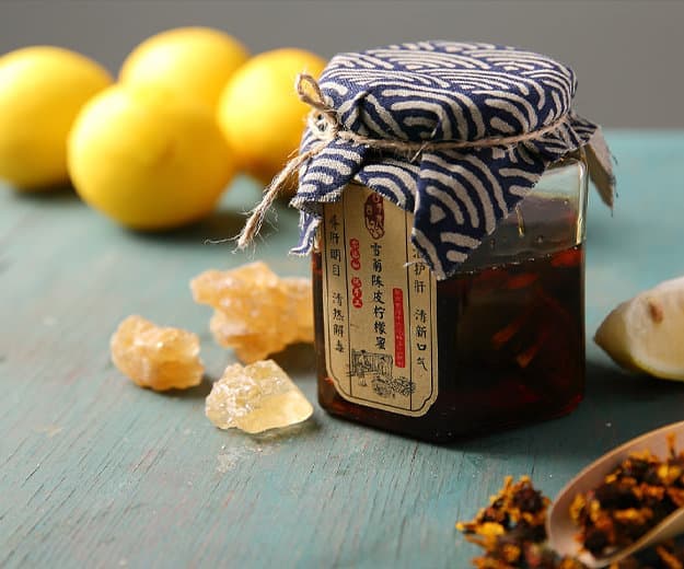 农产品拍摄/复古系保健食品